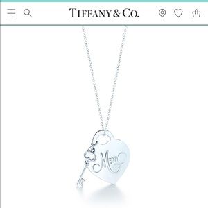 Authentic Tiffany & Co. Heart Tag mom necklace